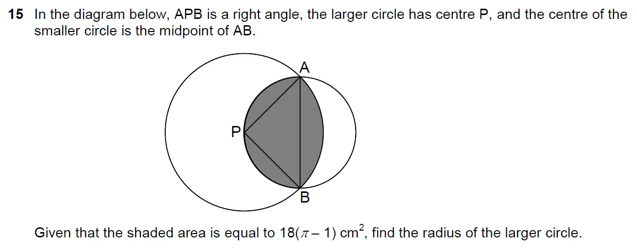 Question 26 - Westminster School - 13 Plus Scholarship Exam 2016 - Challenge Maths Paper 3