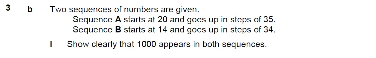 Question 4 - Westminster School - 13 Plus Scholarship Exam 2016 - Challenge Maths Paper 3