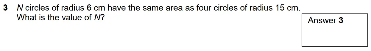 Question 8 - Westminster School - 13 Plus Scholarship Exam 2016 - Mental Maths Challenge