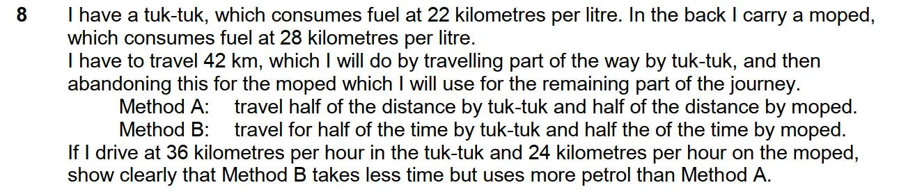 Question 11 - Westminster School - 13 Plus Scholarship Exam 2017 - Challenge Maths Paper 2