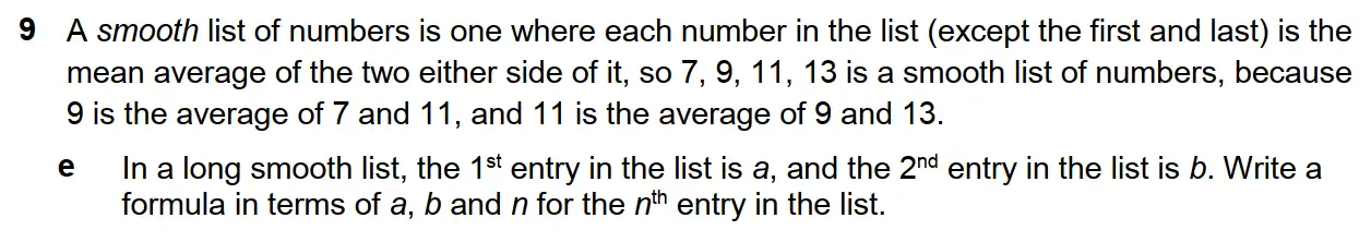 Question 12 - Westminster School - 13 Plus Scholarship Exam 2017 - Challenge Maths Paper 3