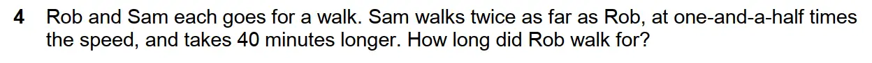 Question 4 - Westminster School - 13 Plus Scholarship Exam 2017 - Challenge Maths Paper 3