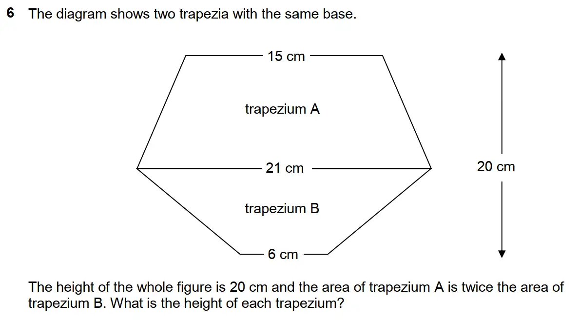 Question 6 - Westminster School - 13 Plus Scholarship Exam 2017 - Challenge Maths Paper 3