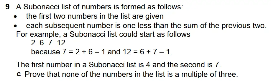 Question 18 - Westminster School - 13 Plus Scholarship Exam 2018 - Challenge Maths Paper 2