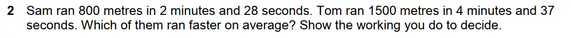 Question 2 - Westminster School - 13 Plus Scholarship Exam 2018 - Challenge Maths Paper 2