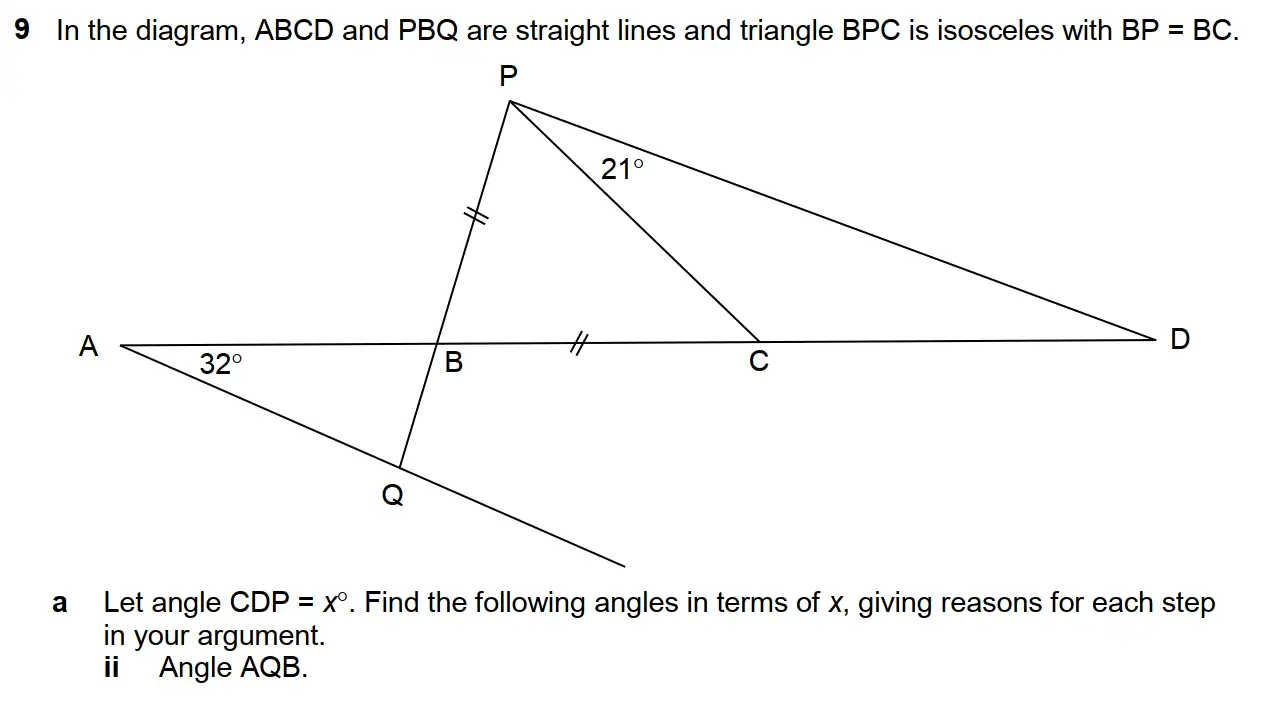 Question 10 - Westminster School - 13 Plus Scholarship Exam 2018 - Challenge Maths Paper 3