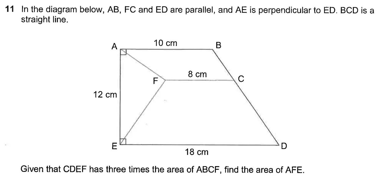 Question 11 - Westminster School - 13 Plus Scholarship Exam 2019 - Challenge Maths Paper 2