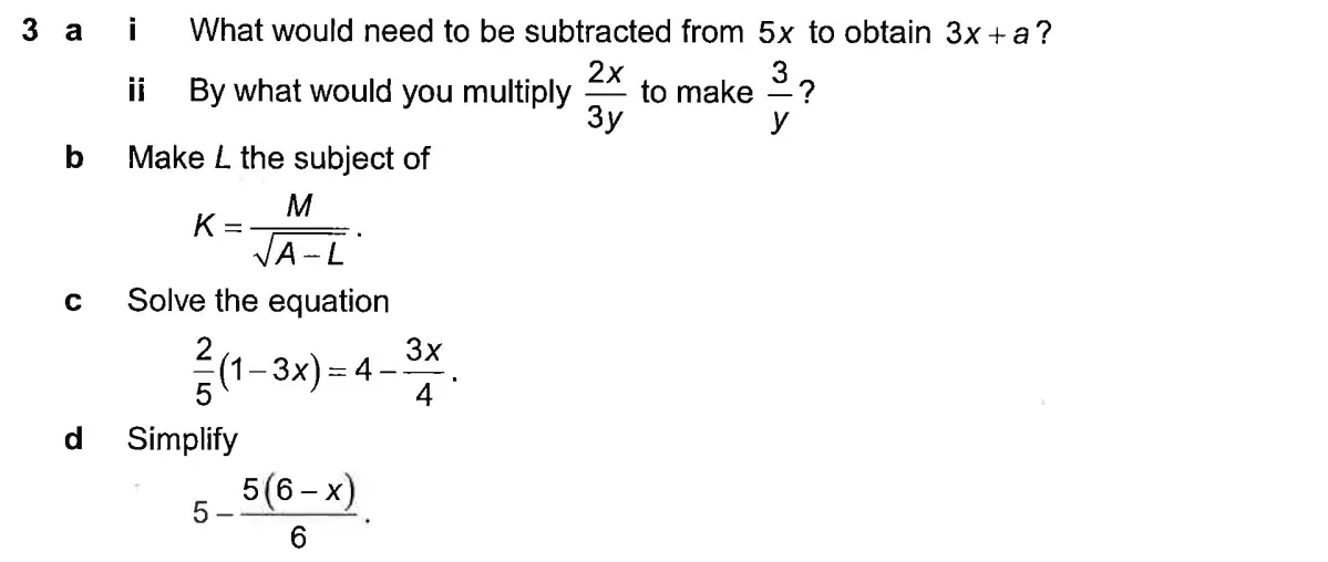 Question 3 - Westminster School - 13 Plus Scholarship Exam 2019 - Challenge Maths Paper 2