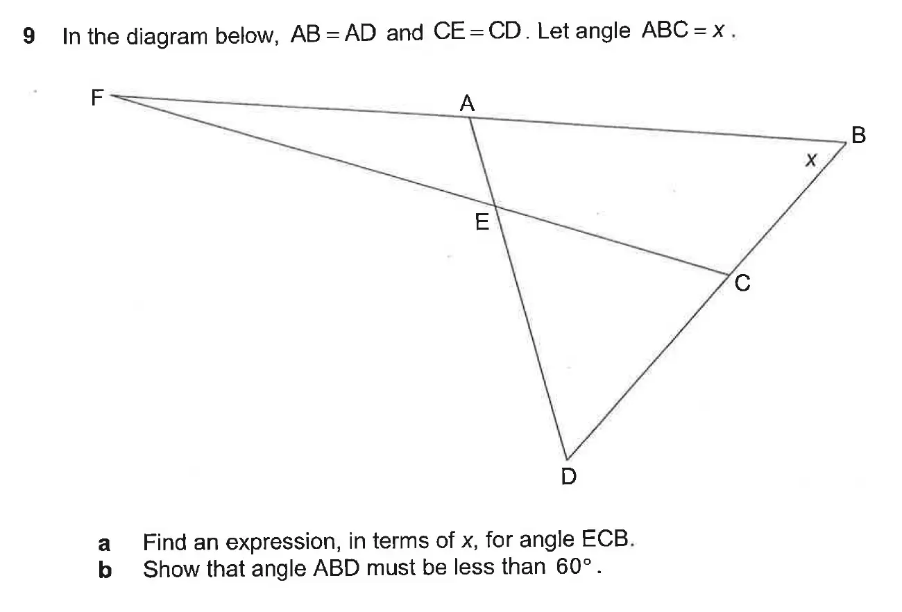 Question 13 - Westminster School - 13 Plus Scholarship Exam 2019 - Challenge Maths Paper 3