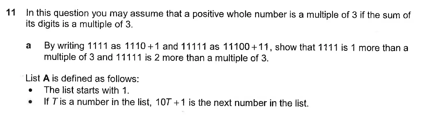 Question 15 - Westminster School - 13 Plus Scholarship Exam 2019 - Challenge Maths Paper 3