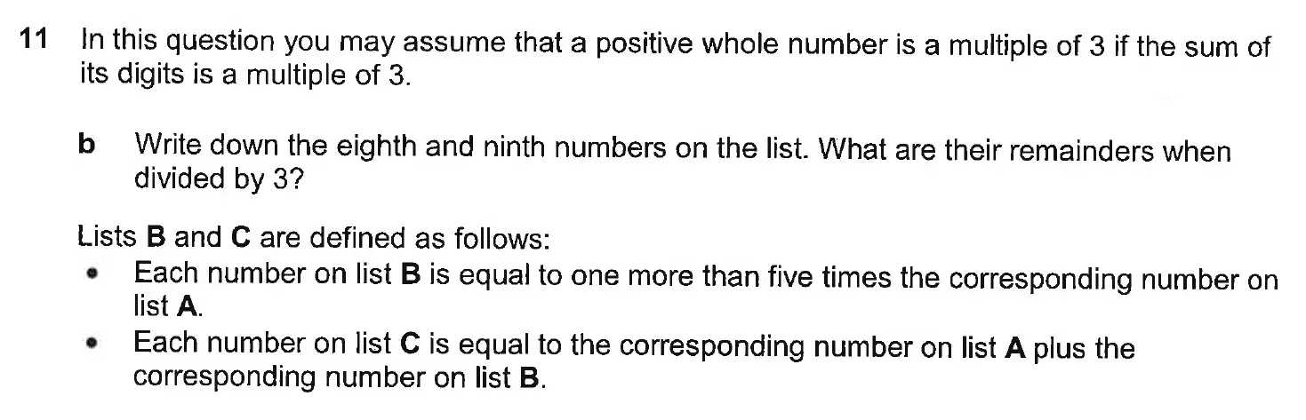Question 16 - Westminster School - 13 Plus Scholarship Exam 2019 - Challenge Maths Paper 3