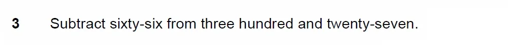 Question 03 - Westminster School - 13 Plus Scholarship Exam 2022 - Mental Maths Challenge