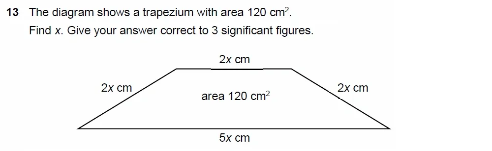 Question 13 - Westminster School - 13 Plus Scholarship Exam 2022 - Mental Maths Challenge Paper 2