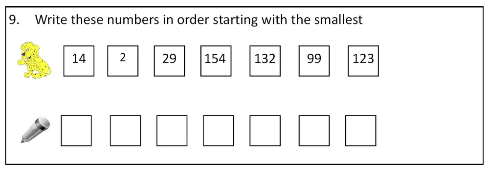 Question 09 - Bancroft’s School – 7 Plus Sample Maths Paper