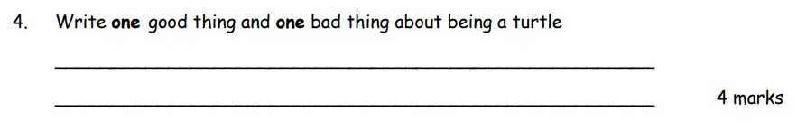 Question 04 - Haberdashers’ Aske’s Boys’ School (HABS) – 7 Plus English