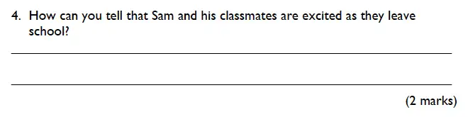 Question 04 - King’s College School – 7 Plus English Specimen Paper