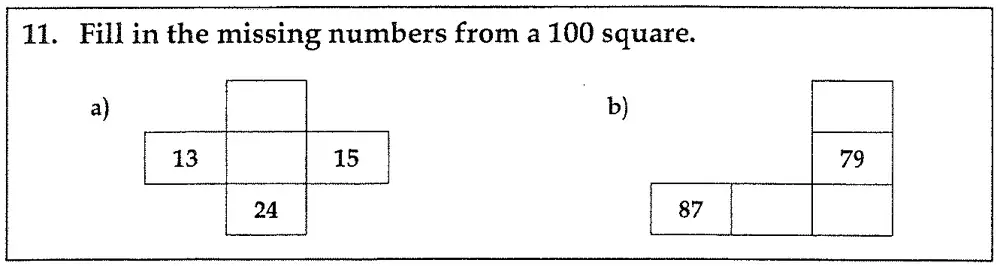 Question 11 - Latymer Upper School – 7 Plus Maths Paper 1