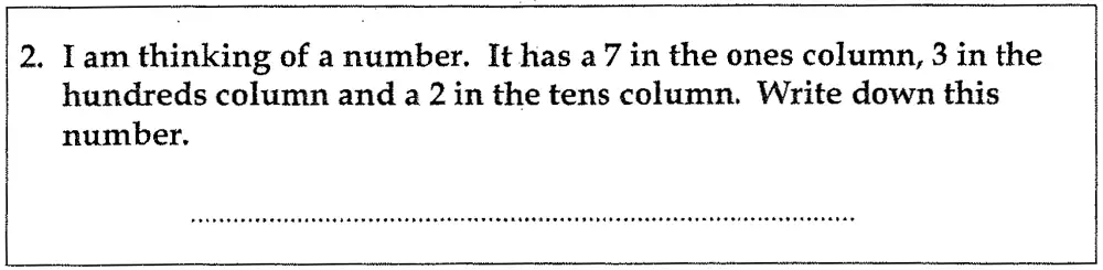 Question 02 - Latymer Upper School – 7 Plus Maths Paper 1