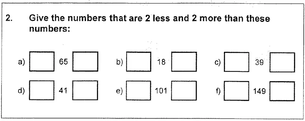 Question 02 - Latymer Upper School – 7 Plus Maths Paper 2