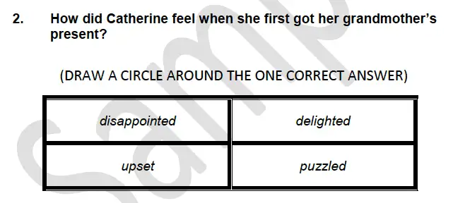 Question Question-02 - North London Collegiate School – 7 Plus English Sample Paper