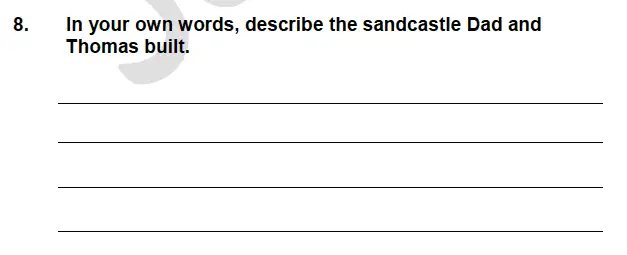 Question Question-08 - North London Collegiate School – 7 Plus English Sample Paper
