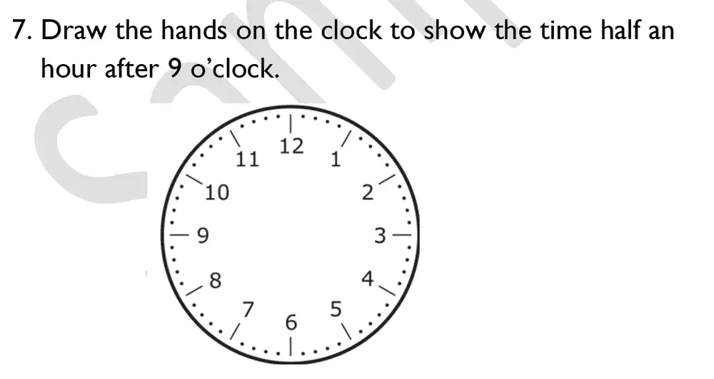 Question 13 - North London Collegiate School – 7 Plus Maths Sample Paper 2019