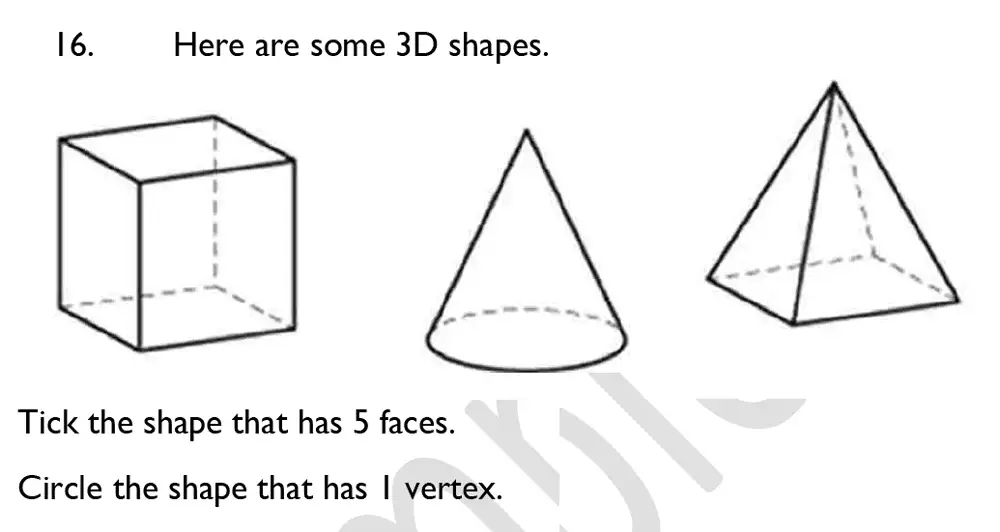 Question 22 - North London Collegiate School – 7 Plus Maths Sample Paper 2019
