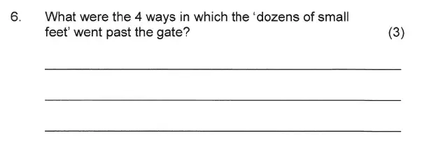 Question 06 - Solihull School – 7 Plus English Sample Paper 1