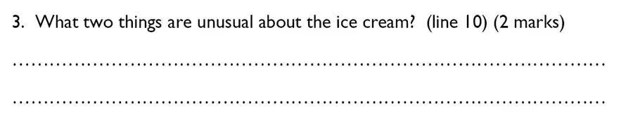 Question 03 - Westminster Cathedral Choir School – 7 Plus Specimen English Paper