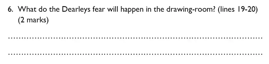 Question 06 - Westminster Cathedral Choir School – 7 Plus Specimen English Paper