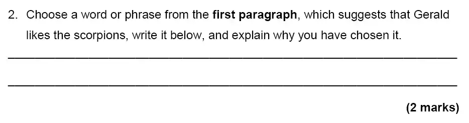 Question School - Emanuel School – 10 Plus English Entrance Exam 2010