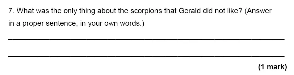 Question School - Emanuel School – 10 Plus English Entrance Exam 2010