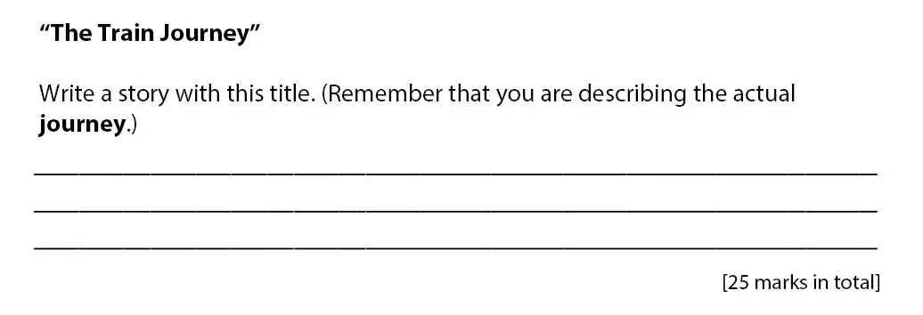 Writing task School - Emanuel School – 10 Plus English Entrance Exam 2011