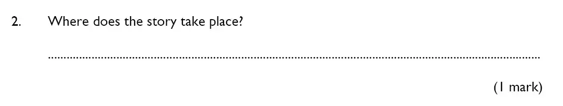 Question College - King’s College School – 10 Plus English Reading Specimen Paper 2015