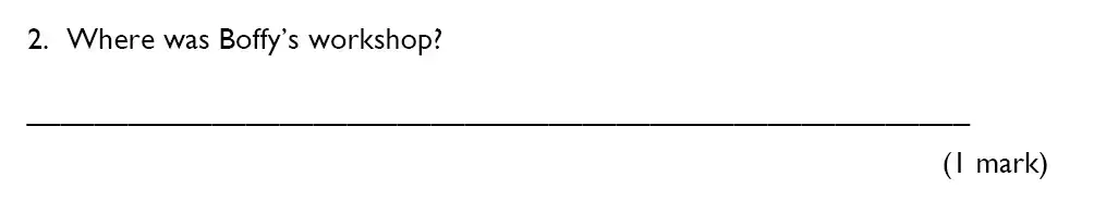 Question College - King’s College School – 8 Plus English Specimen Paper