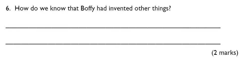 Question College - King’s College School – 8 Plus English Specimen Paper