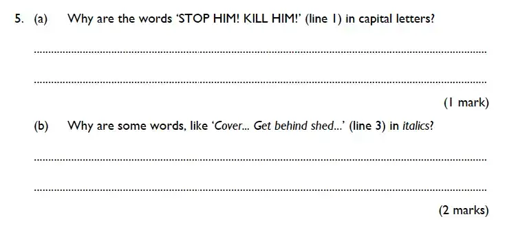 Question College - King’s College School – 9 Plus English Practice Paper 2015