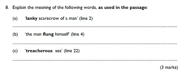 Question College - King’s College School – 9 Plus English Practice Paper 2015