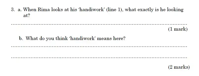Question College - Magdalen College School – 9 Plus English Entrance Exam Paper
