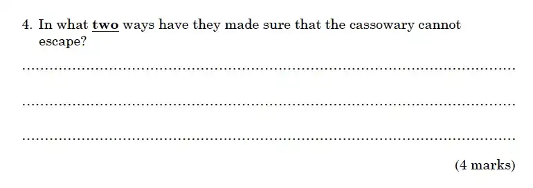 Question College - Magdalen College School – 9 Plus English Entrance Exam Paper