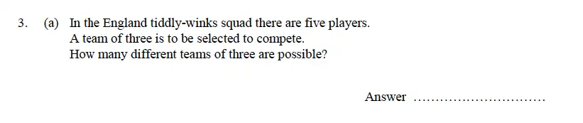 Question 25 - Oundle School – 9 Plus Maths Practice Paper 2014