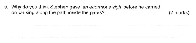 Question School - Solihull School – 10 Plus English Sample Paper 1