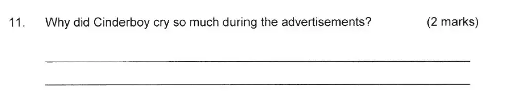 Question School - Solihull School – 8 Plus English Sample Paper 2