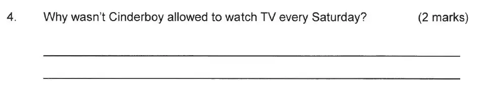 Question School - Solihull School – 8 Plus English Sample Paper 2