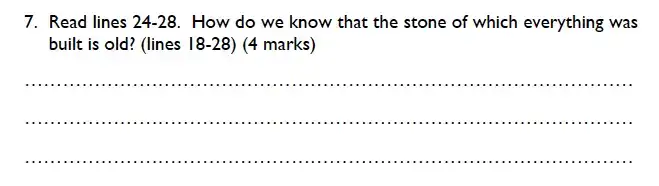 Question Cathedral - Westminster Cathedral Choir School – 8 Plus Specimen English Paper 2