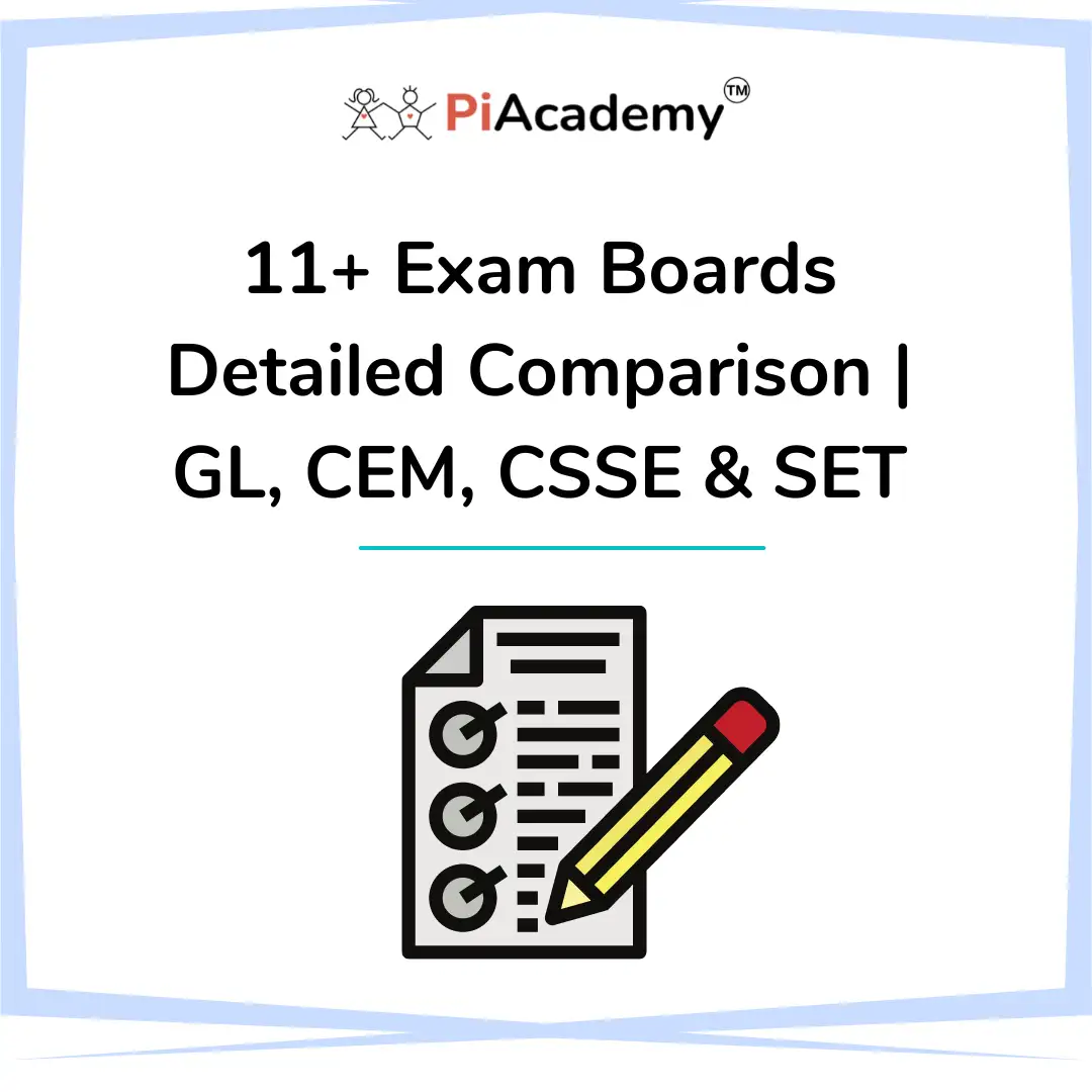 Comparing 11 Plus Exam Boards: GL, CEM, CSSE, and SET - blog image