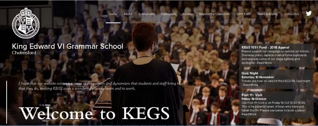 King Edward VI Grammar School (KEGS) 2023 11+ Exam Guide 2025 - blog image