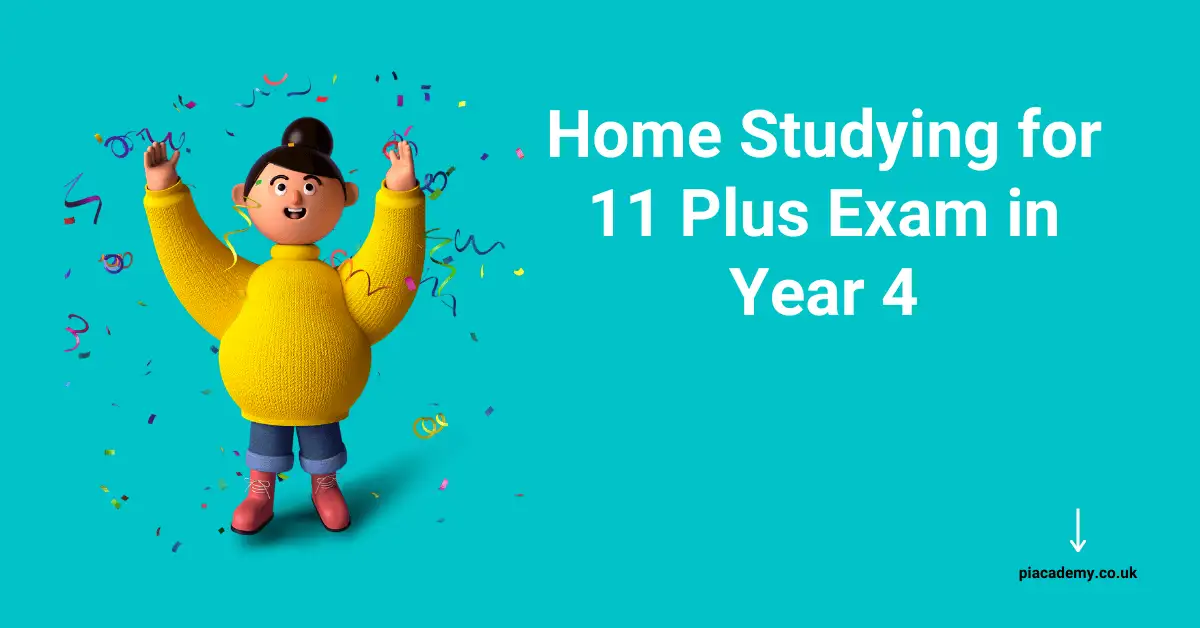 How to Study at Home in Year 4 for the 11 Plus Exam? - blog image