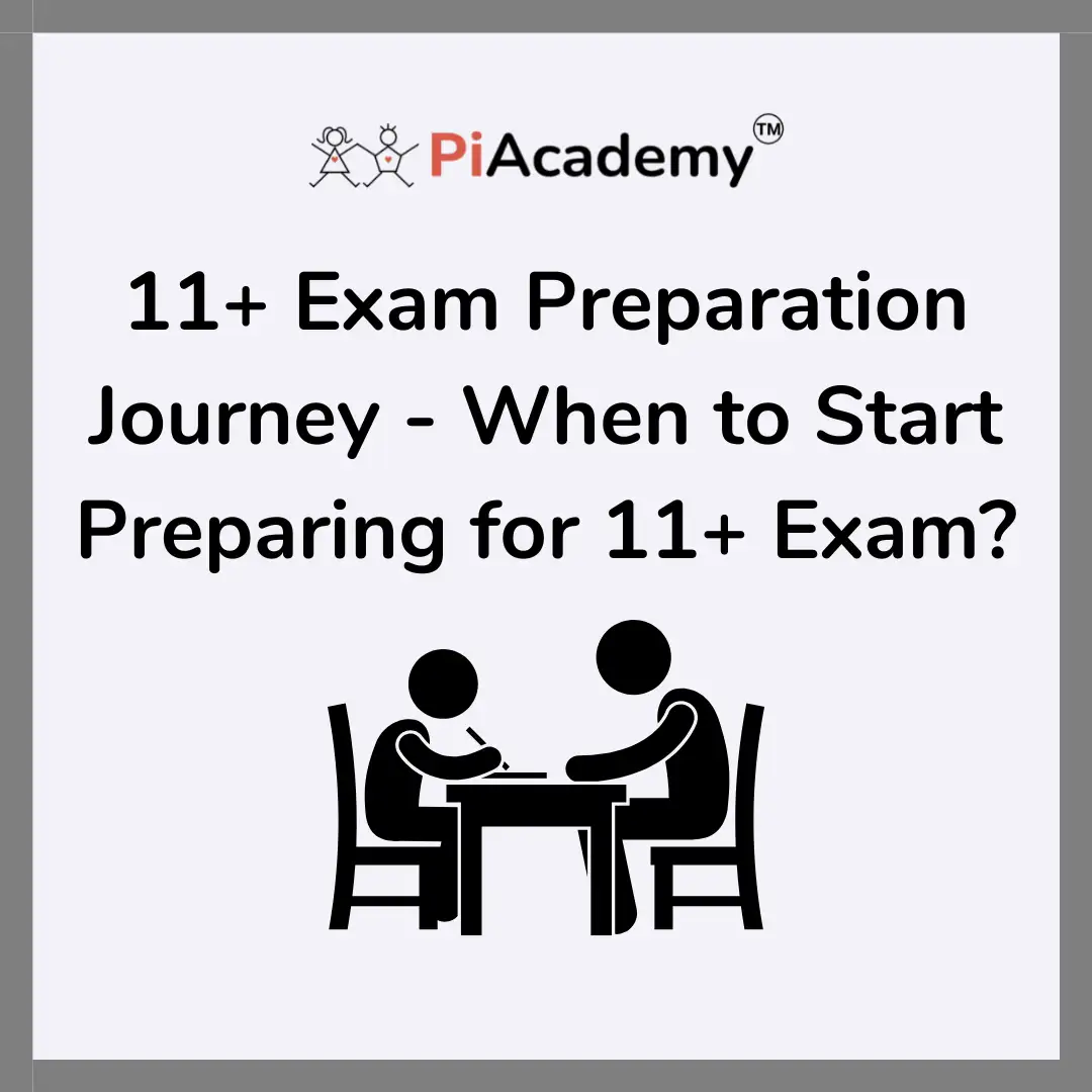 When to start preparing for 11+ Exam? - Prep Journey - blog image