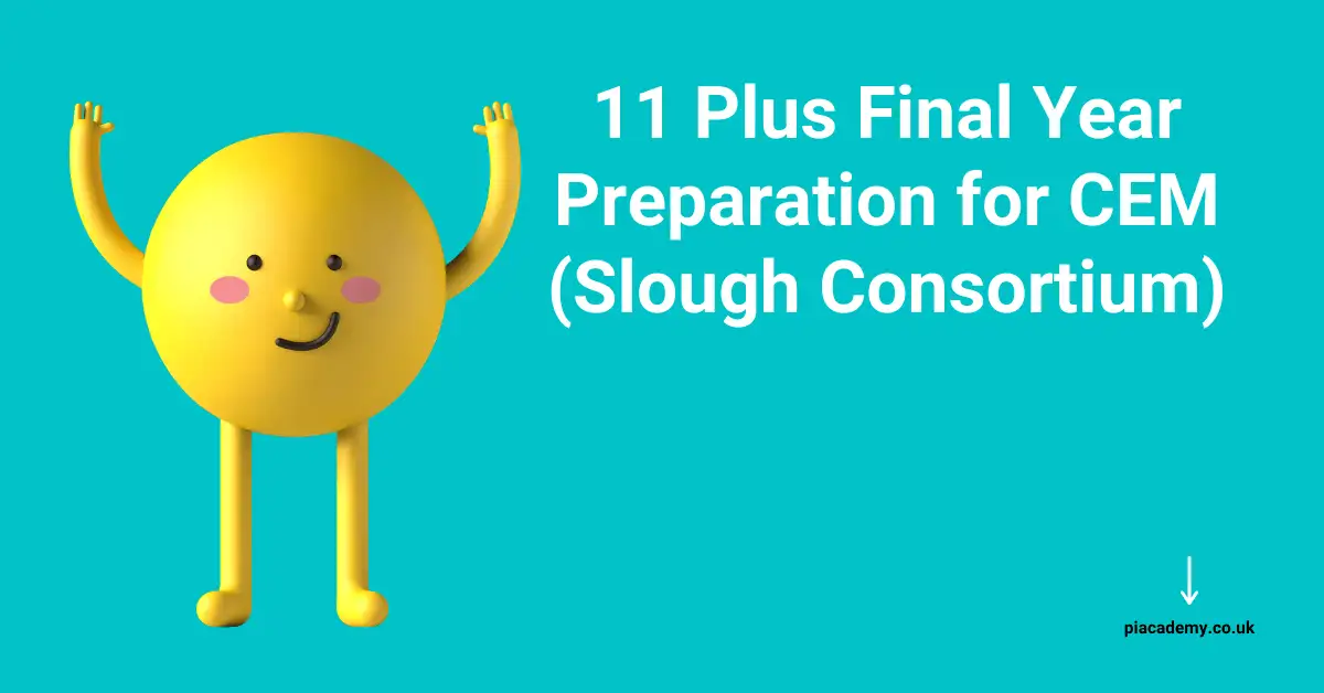 Final Year Prep for 11 Plus CEM (Slough Consortium) - blog image